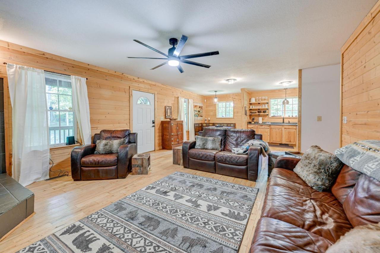 Whittier Smoky Mountain Cabin With Camping Area And Fire Pit! מראה חיצוני תמונה