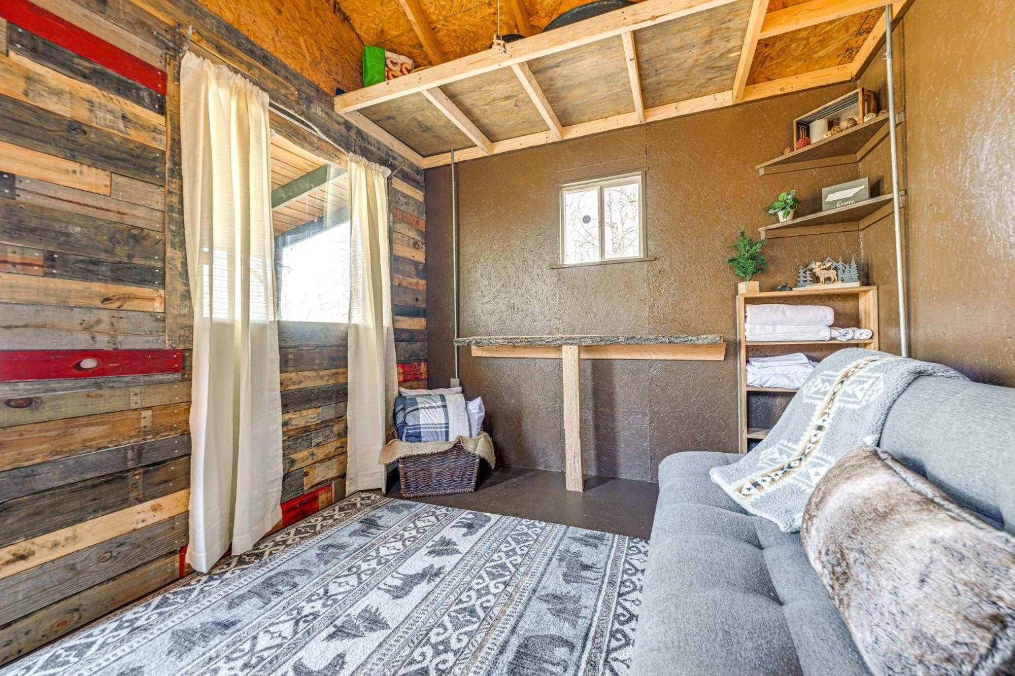 Whittier Smoky Mountain Cabin With Camping Area And Fire Pit! מראה חיצוני תמונה